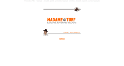 Desktop Screenshot of madameturf.com